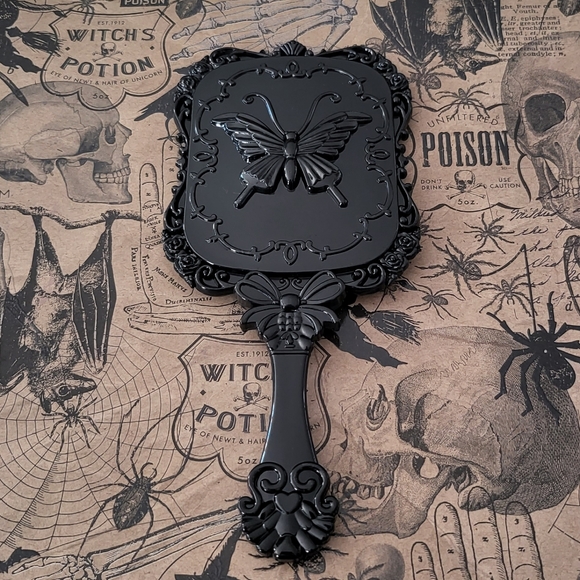 Butterfly Hand Mirror - Picture 2 of 2